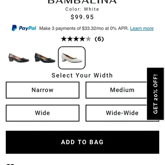 Cream Textured Flats with Rounded Toe - Picture 8 of 8